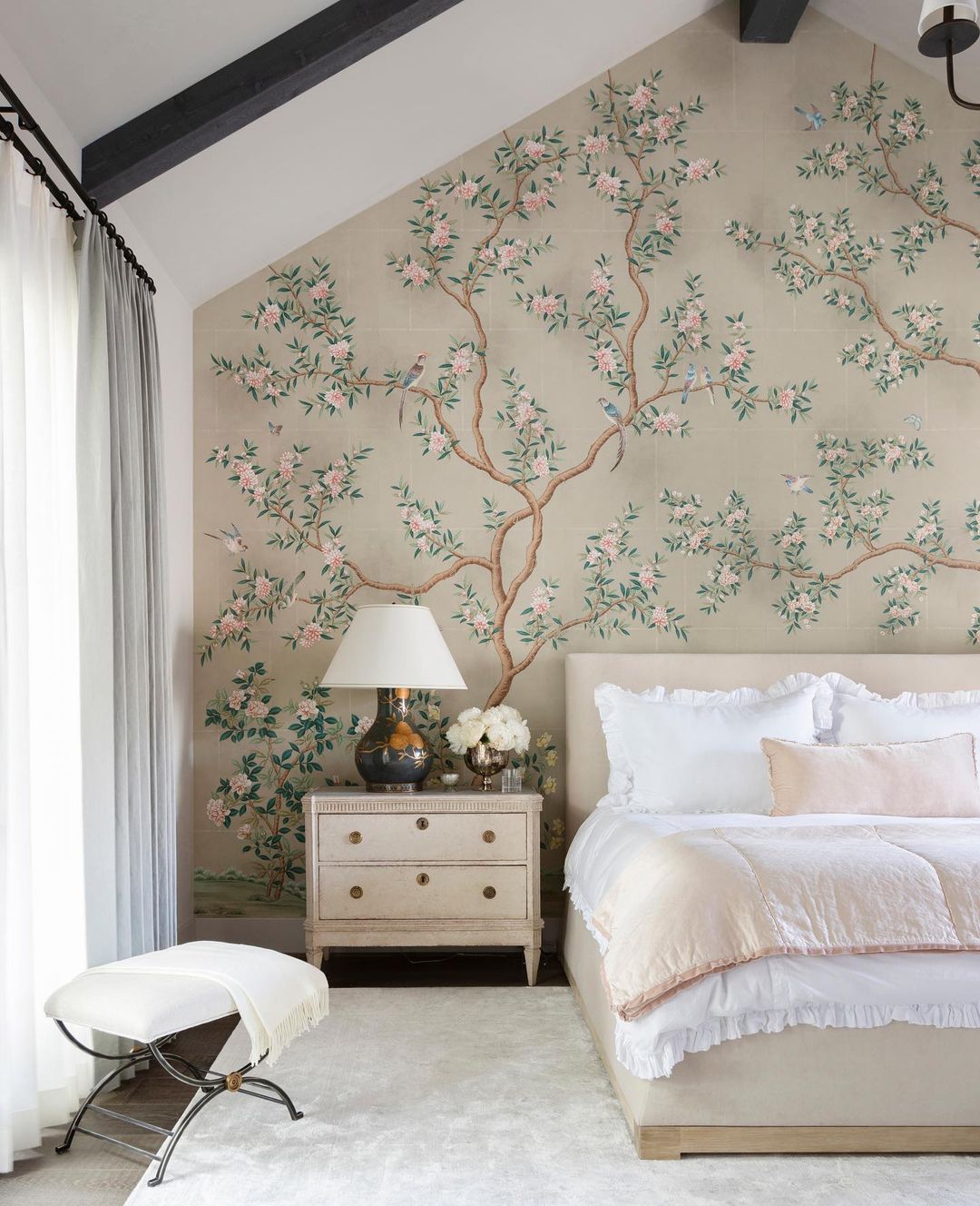 Natural Decoration: Nature-Inspired Bedroom Decor Ideas - gramydeco.com ...